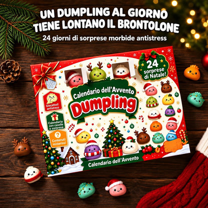Calendario dell'Avvento Dumpling Squishy 2026